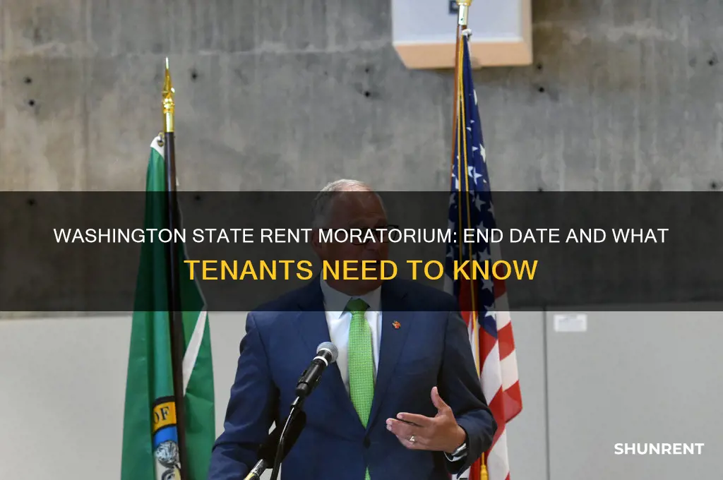 when does rent moratorium end in washington state