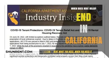 California Rent Relief: Understanding the End Date and What's Next