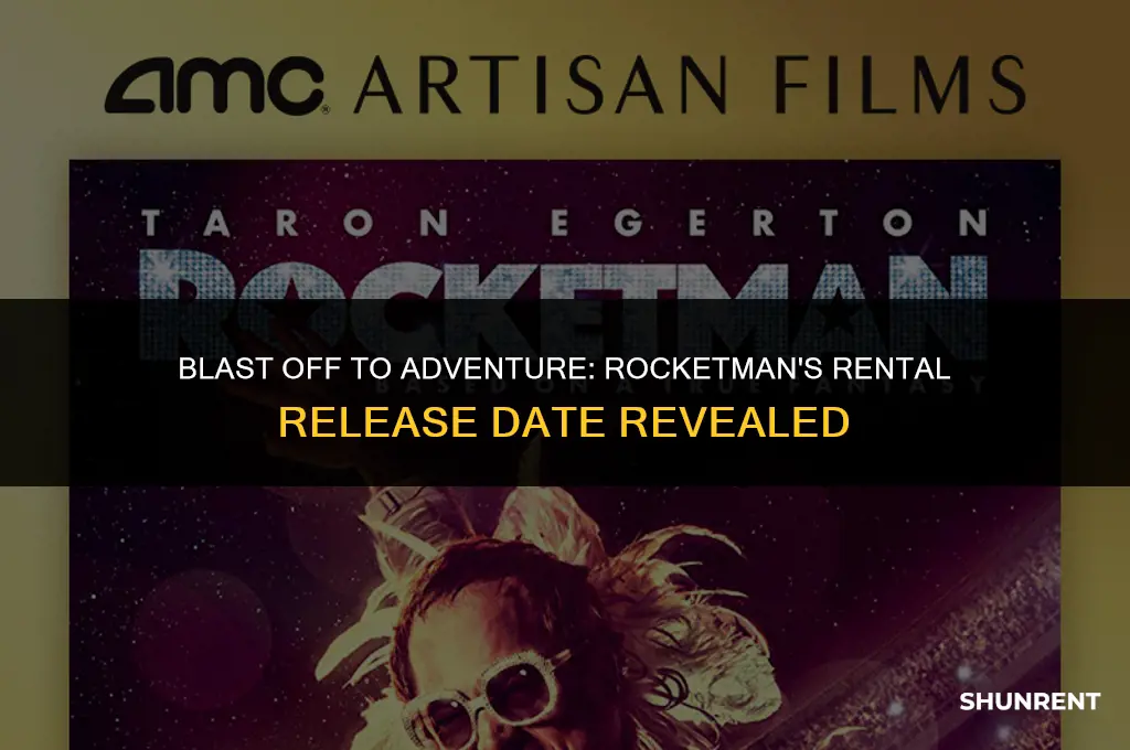 when does rocketman come out for rent