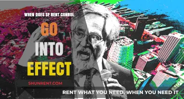 When Does SF Rent Control Take Effect? Key Dates Explained