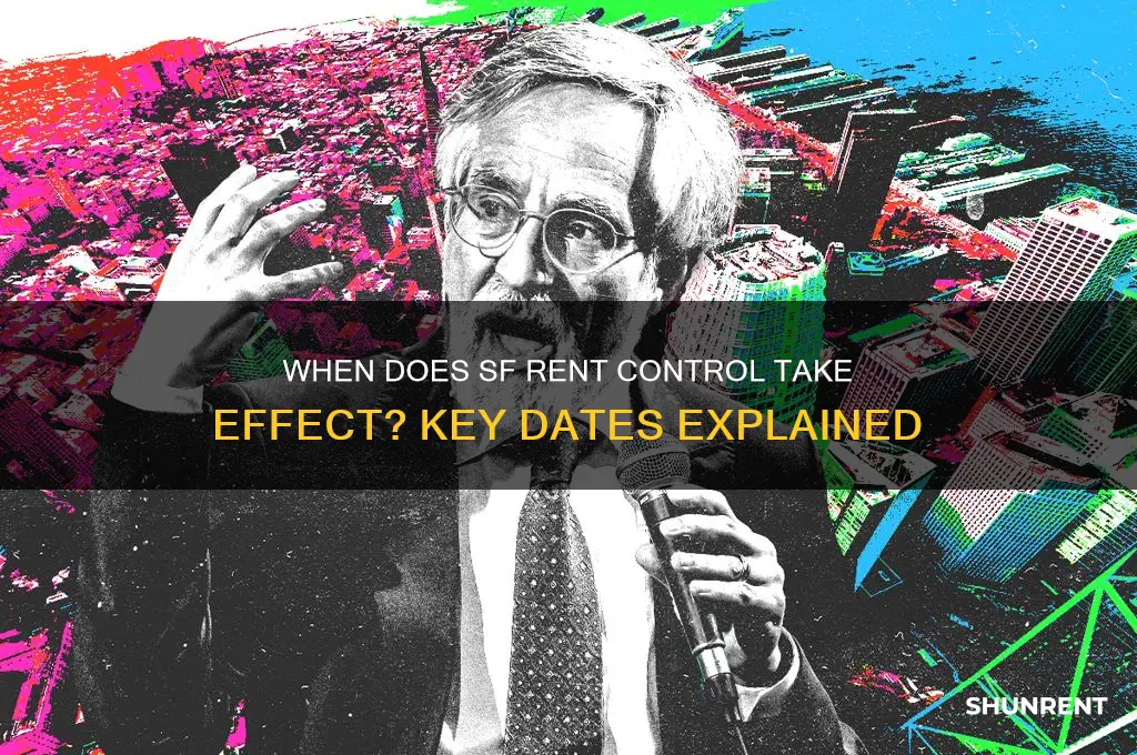 when does sf rent conrol go into effect