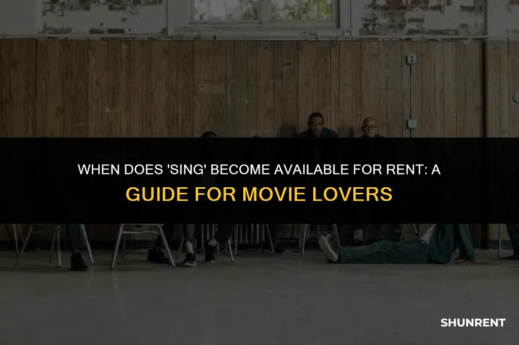 when does sing come out for rent