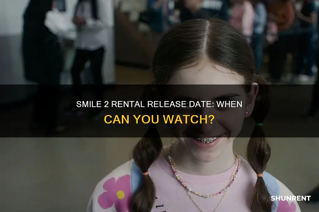 when does smile 2 come out for rent
