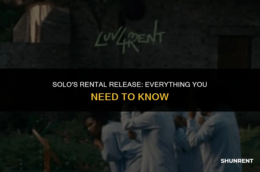 when does solo come out to rent