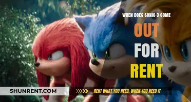 Sonic 3 Movie Rental Release Date: When Can You Rent?