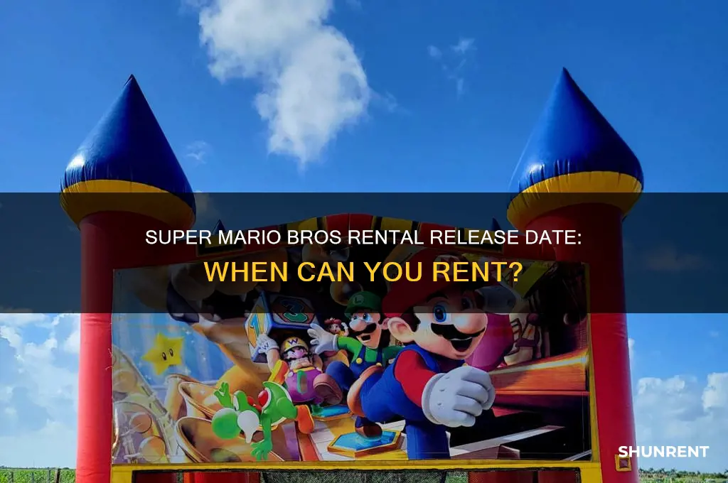 when does super mario bros come out to rent