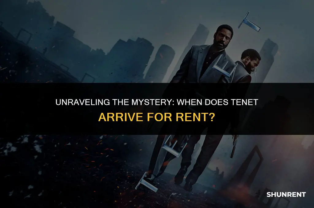 when does tenet come out to rent