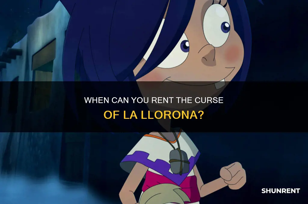 when does the curse of la llorona to rent demand