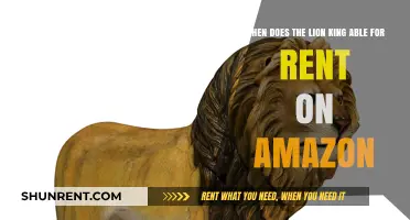 When Can You Rent The Lion King on Amazon?