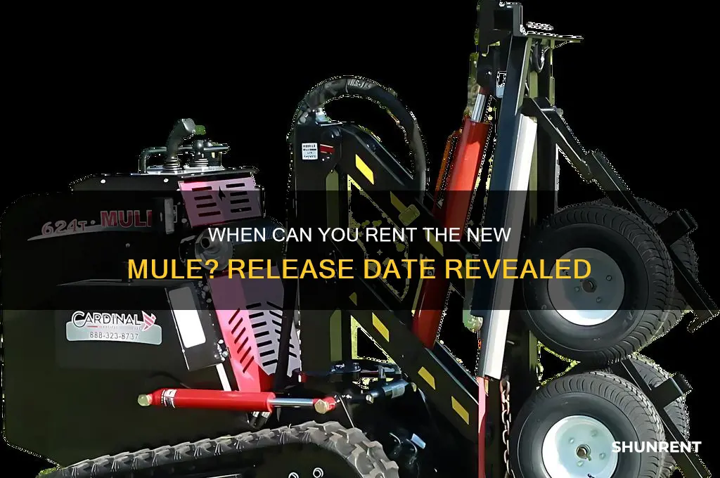 when does the mule come out for rent