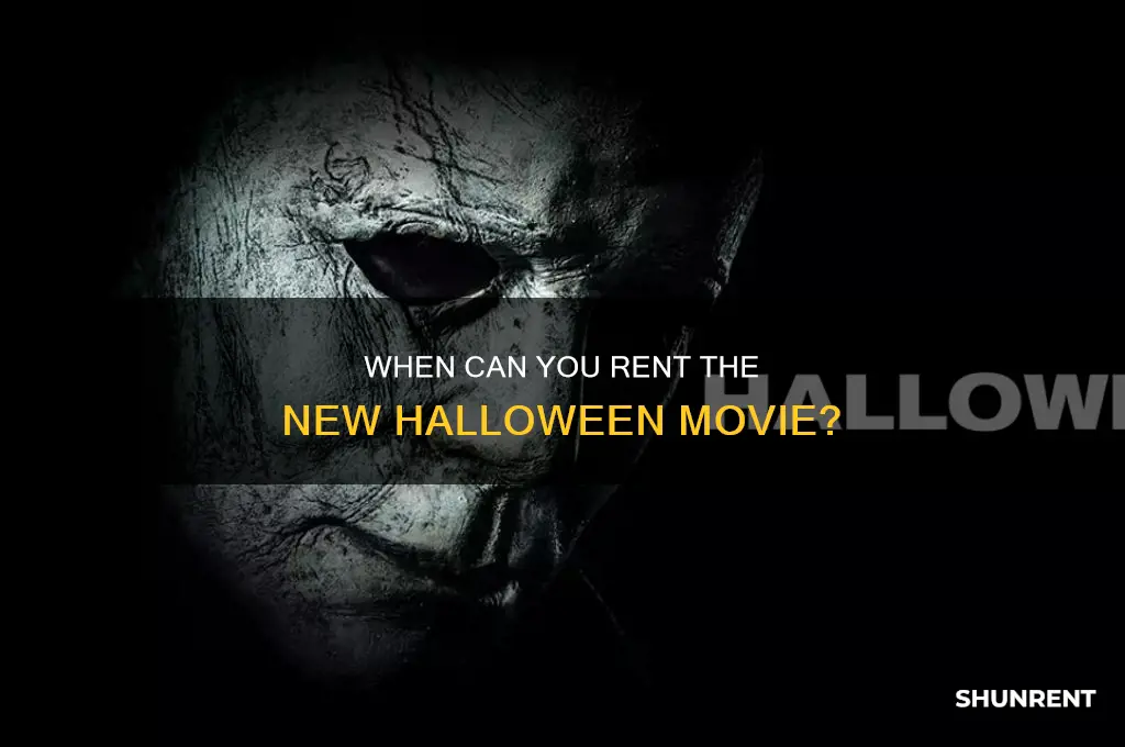 when does the new halloween come out to rent