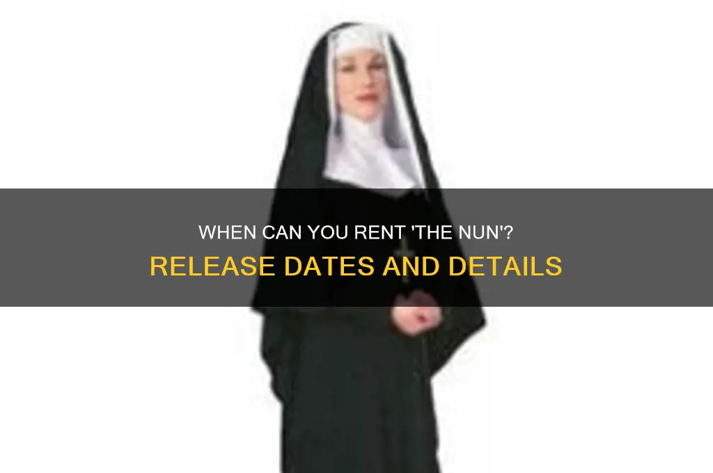 when does the nun come out to rent
