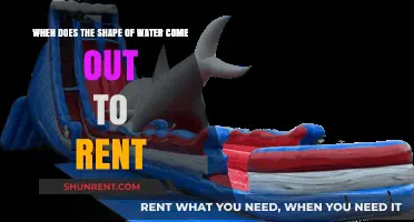 When Can You Rent The Shape of Water?