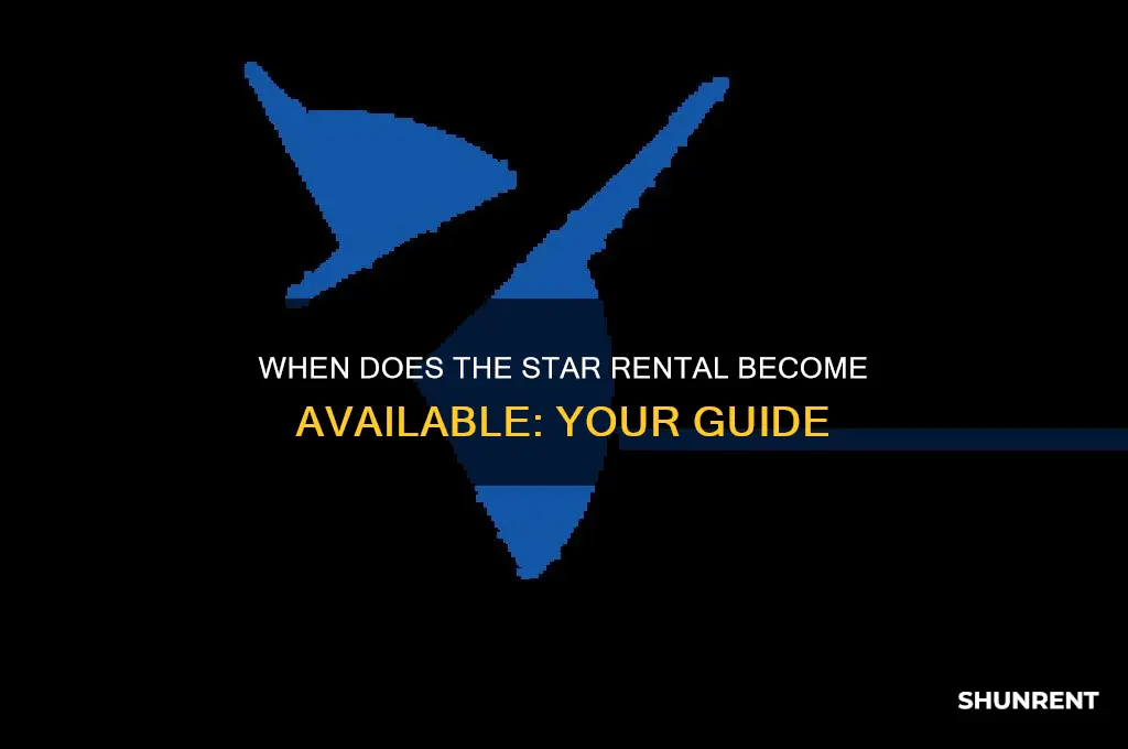 when does the star come out to rent