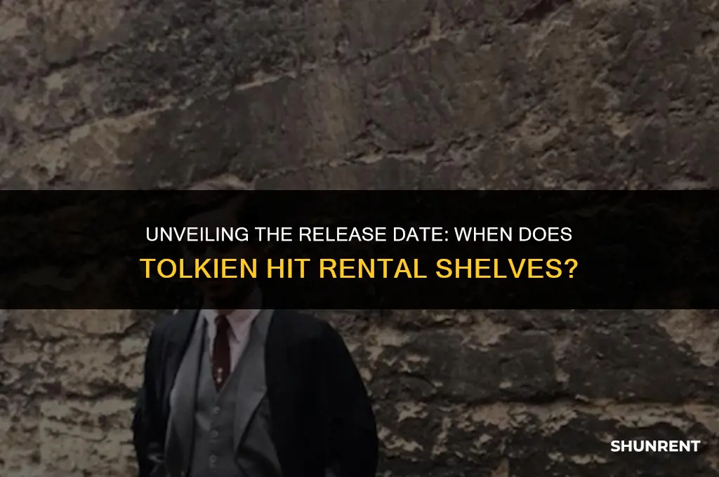 when does tolkien come out to rent