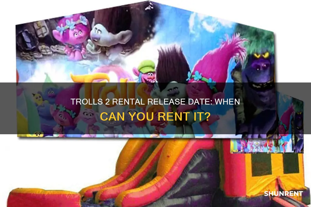 when does trolls 2 come out for rent