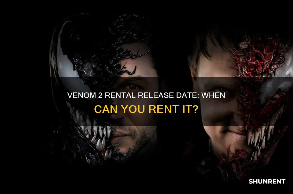 when does venom 2 come out for rent