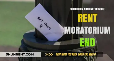Washington State Rent Moratorium: End Date and What It Means for You