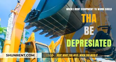 Can Rented Work Equipment Be Depreciated? Tax Insights for Renters