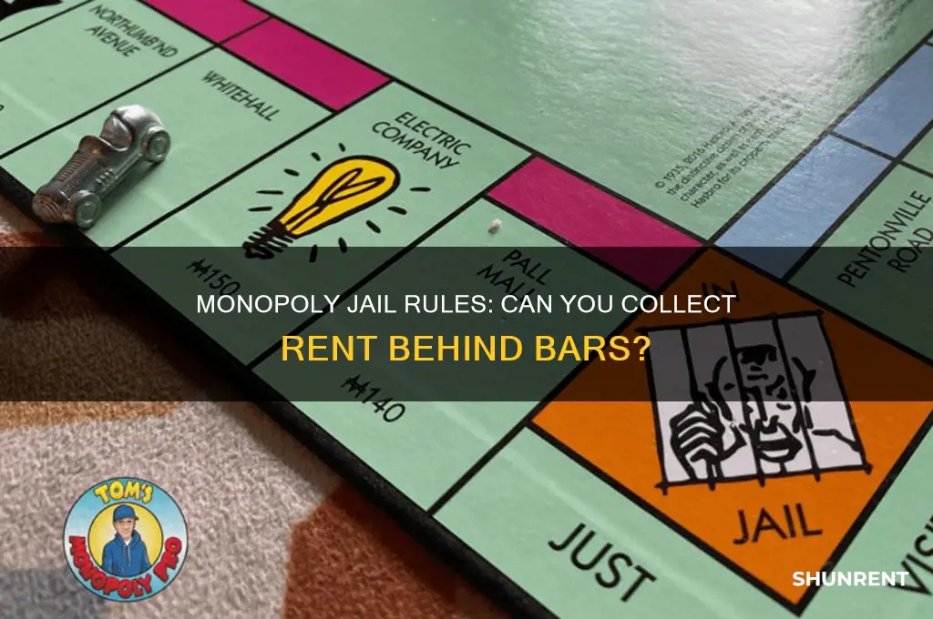 when in jail in monopoly do you still collect rent