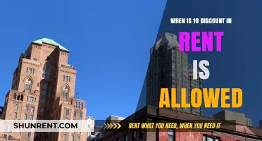Understanding When a 10% Rent Discount is Legally Permitted