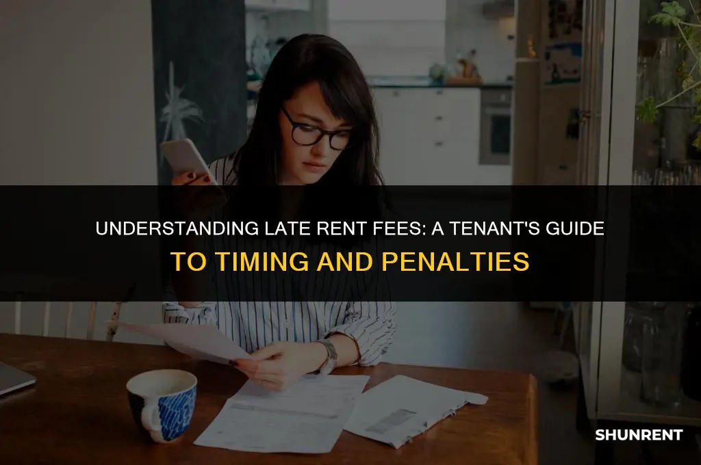 when is a late fee for rent