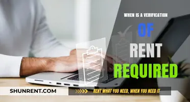 Understanding Rent verification: When and Why It's Required