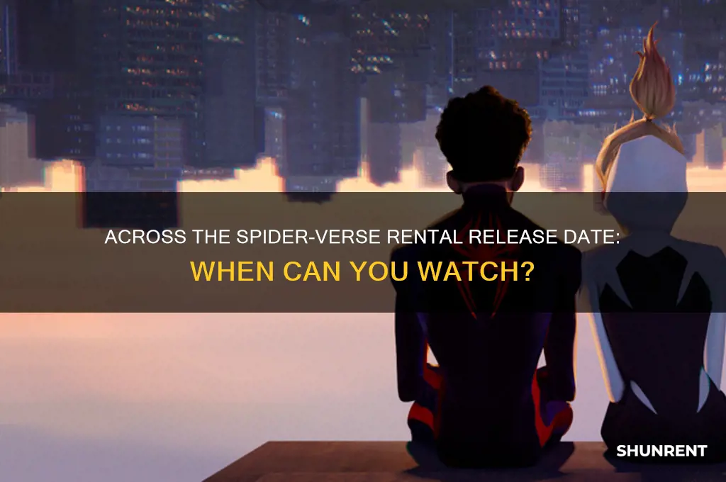 when is across the spiderverse available for rent