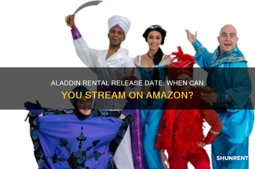when is aladdin available to rent on amazon