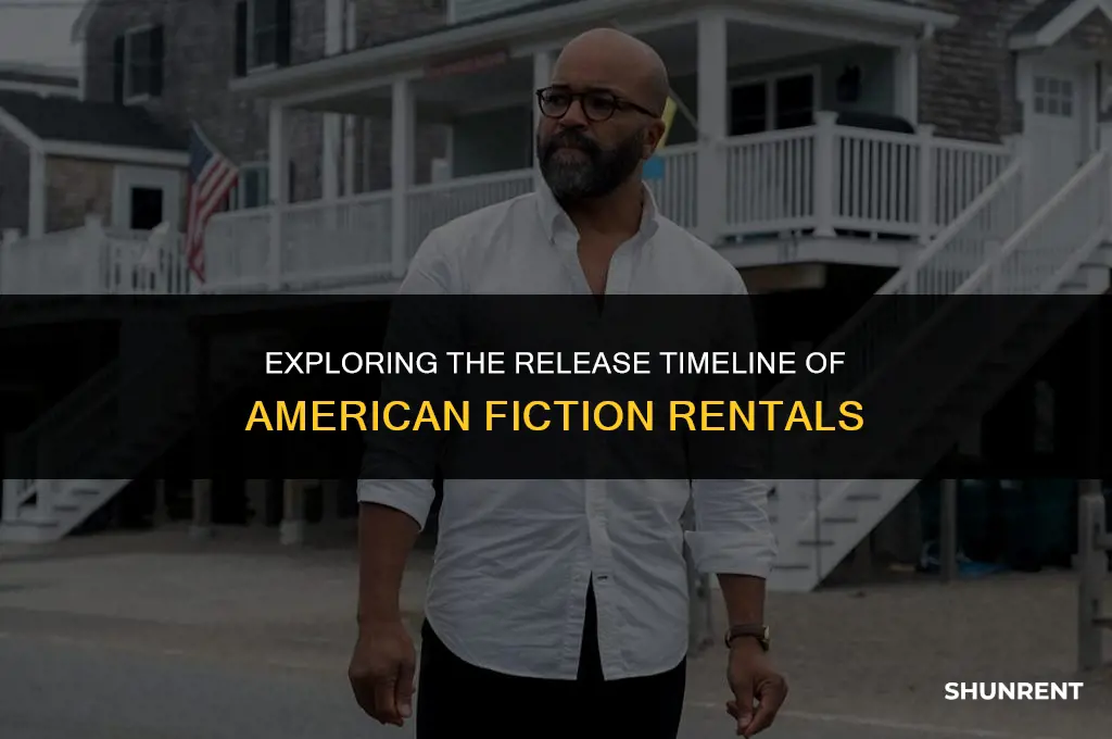 when is american fiction available to rent