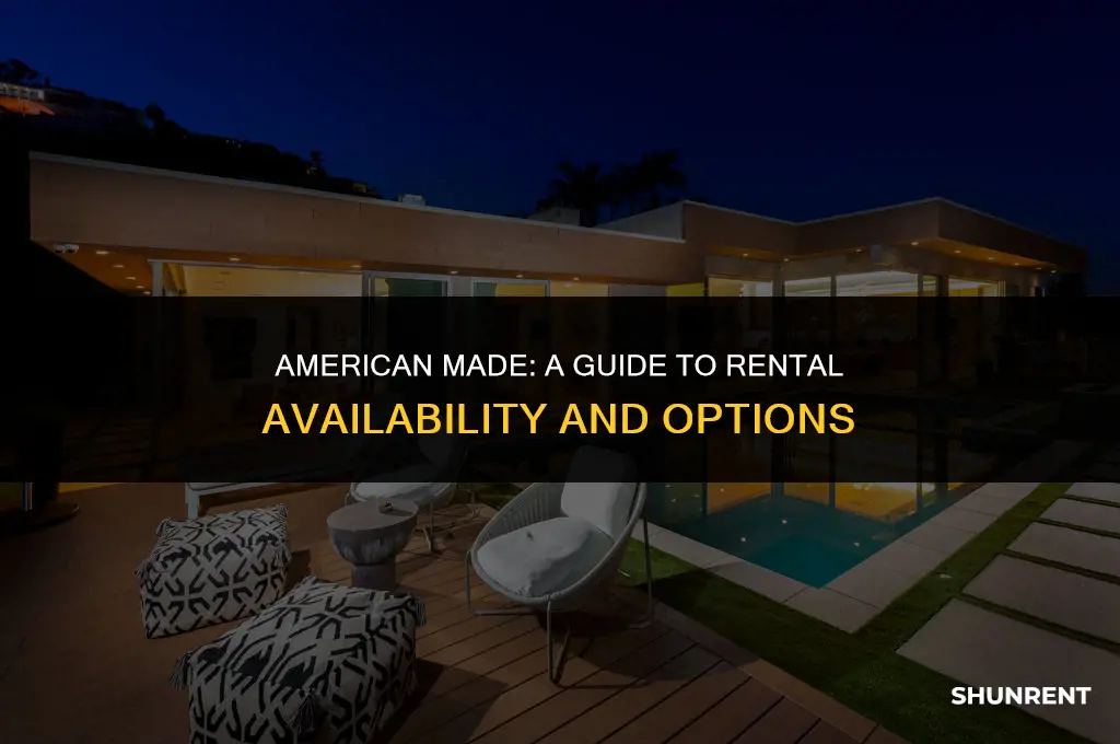 when is american made available to rent