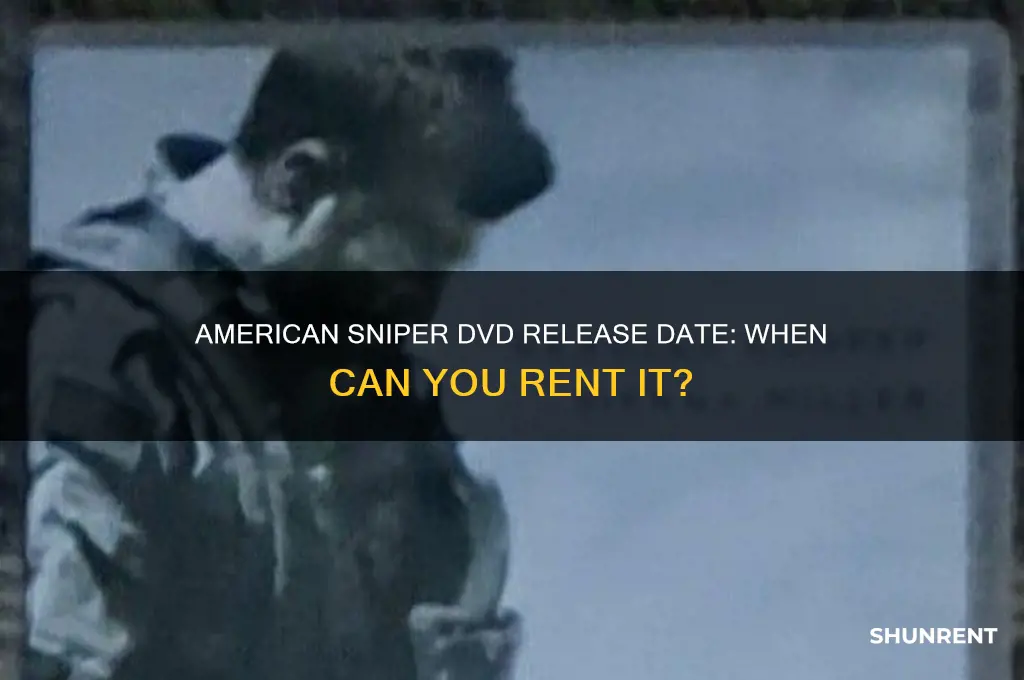 when is american sniper coming out on dvd to rent