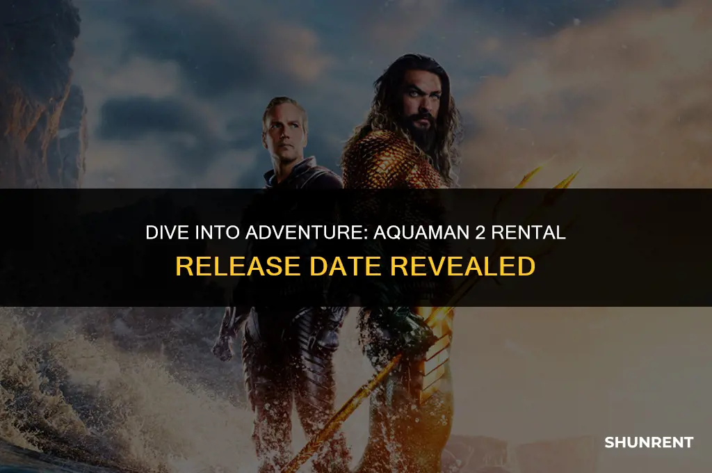 when is aquaman 2 available to rent