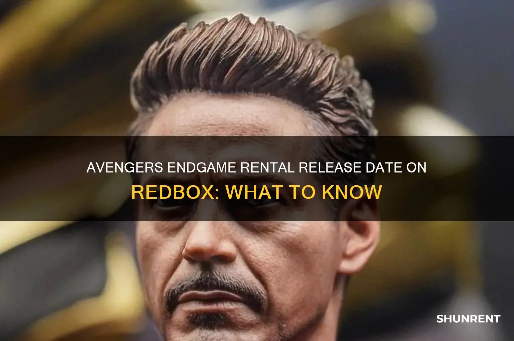when is avengers endgame available for rent at redbozt