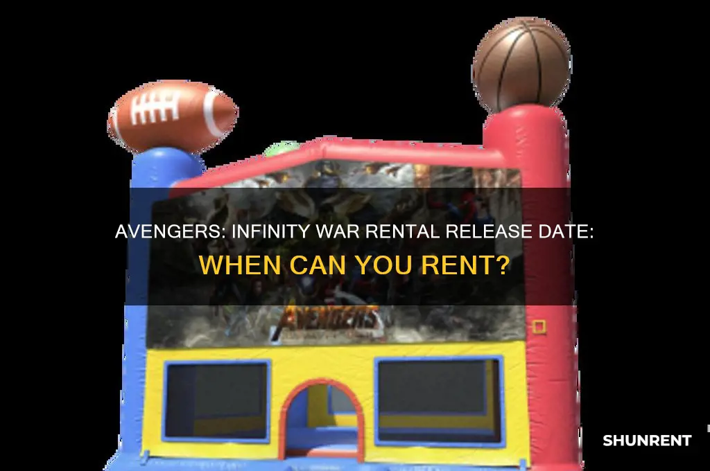 when is avengers infinity war able to rent
