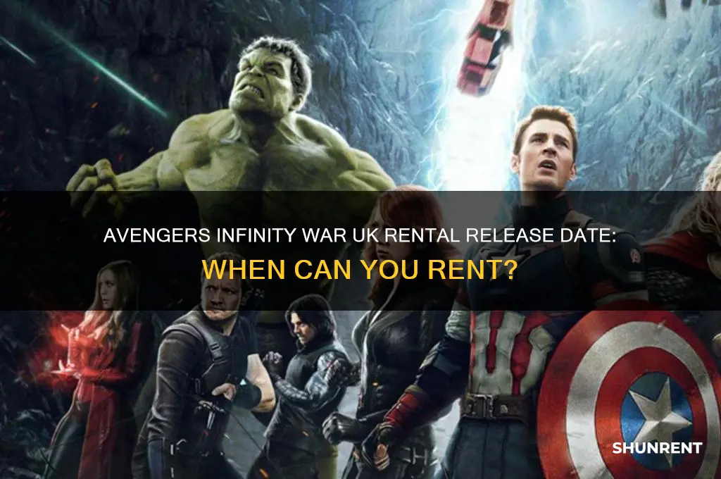when is avengers infinity war available to rent uk