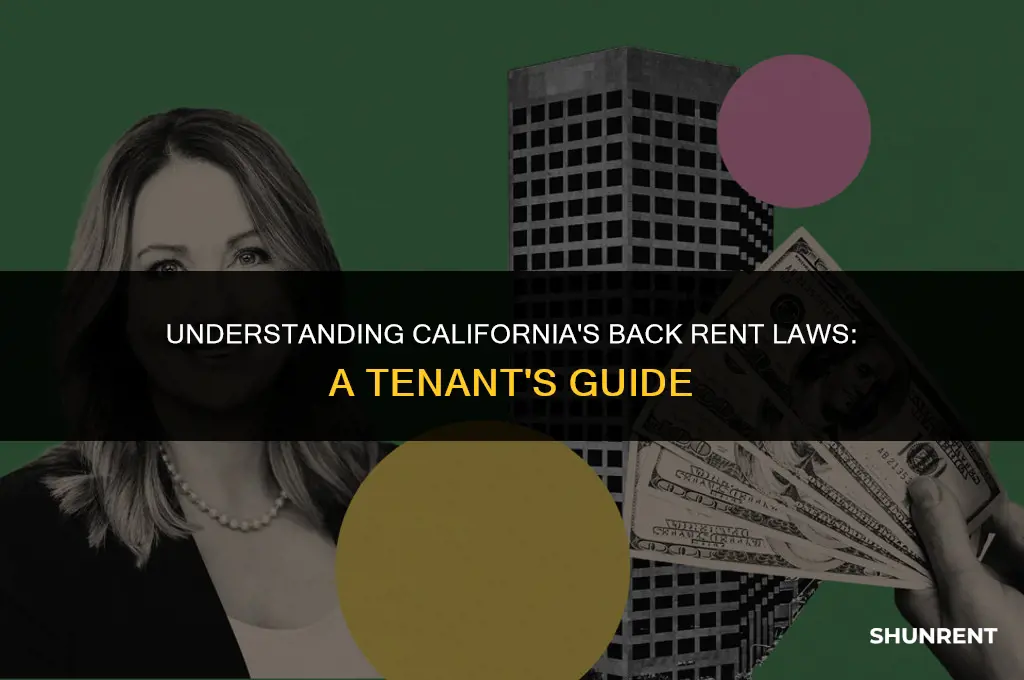 when is back rent due in california