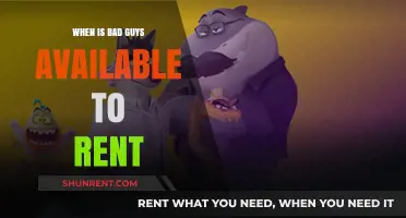 Unmasking the Release: When Will 'Bad Guys' Be Available to Rent?