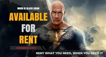 Unlock the Power: Black Adam's Rental Release Date Revealed