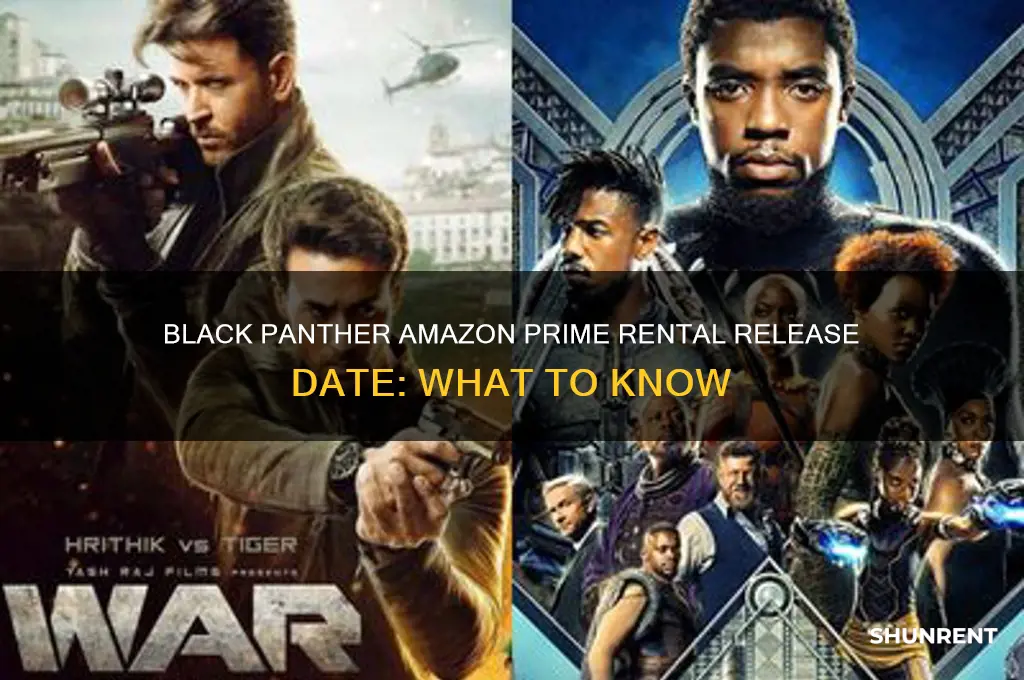 when is black panther available to rent on amazon prime