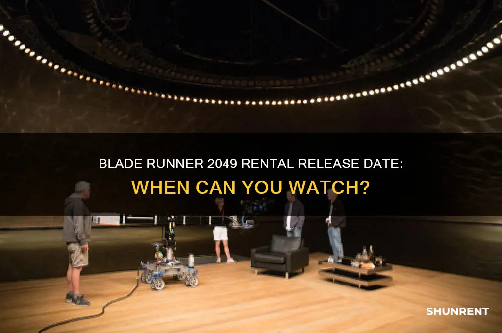 when is blade runner 2049 coming out to rent