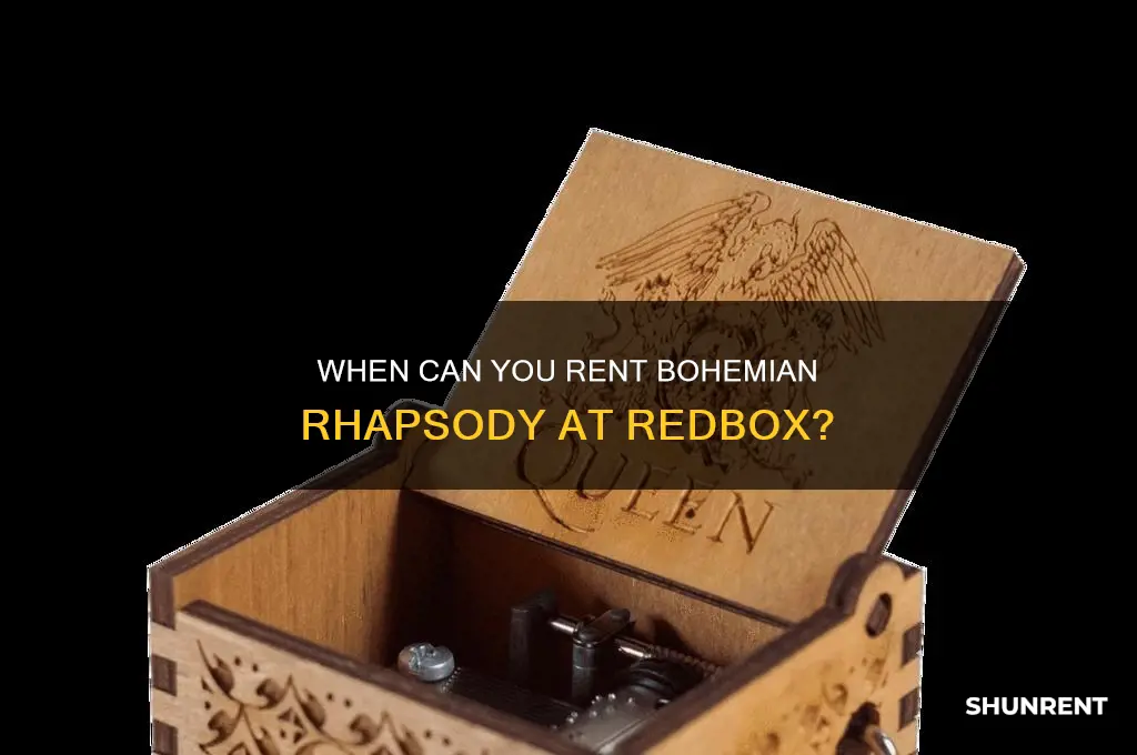 when is bohemian rhapsody available to rent redbox