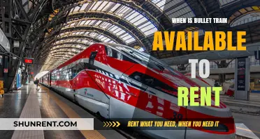 Renting the Bullet Train: Your Ultimate Guide to Availability and More