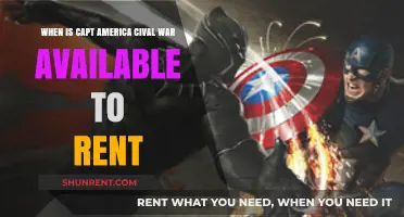 Captain America: Civil War Rental Release Date and Availability