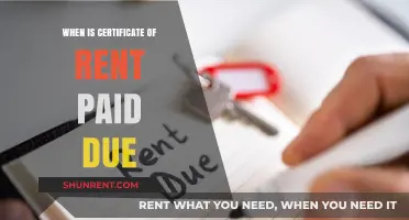 Understanding Rent Certificate Due Dates: A Tenant's Guide