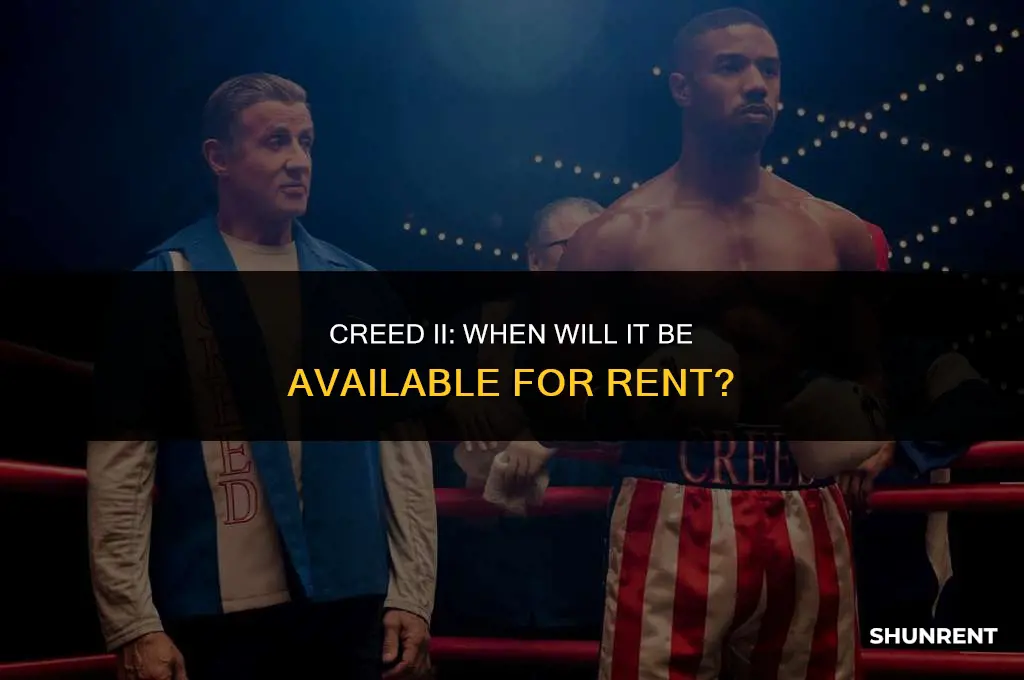 when is creed 2 releaed for rent