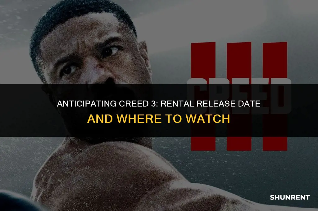 when is creed 3 available to rent