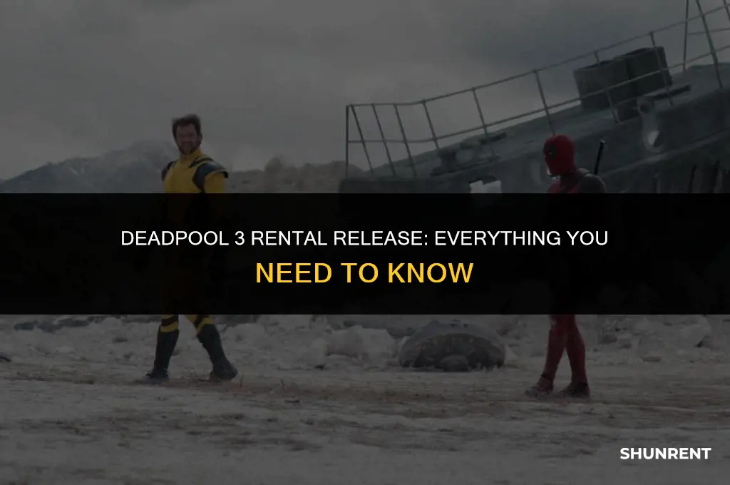 when is deadpool 3 available to rent