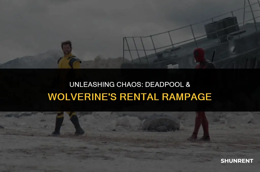 when is deadpool and wolverine for rent