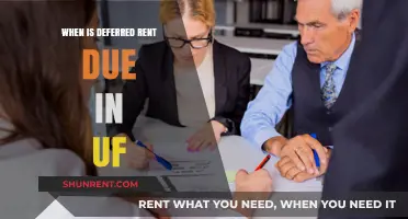 Understanding Deferred Rent Payments in UF Housing Contracts
